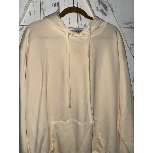 Aelfric Eden Ivory Cream Oversized Hoodie Sweatshirt Unisex S NWOT Embroidered - Picture 4 of 9
